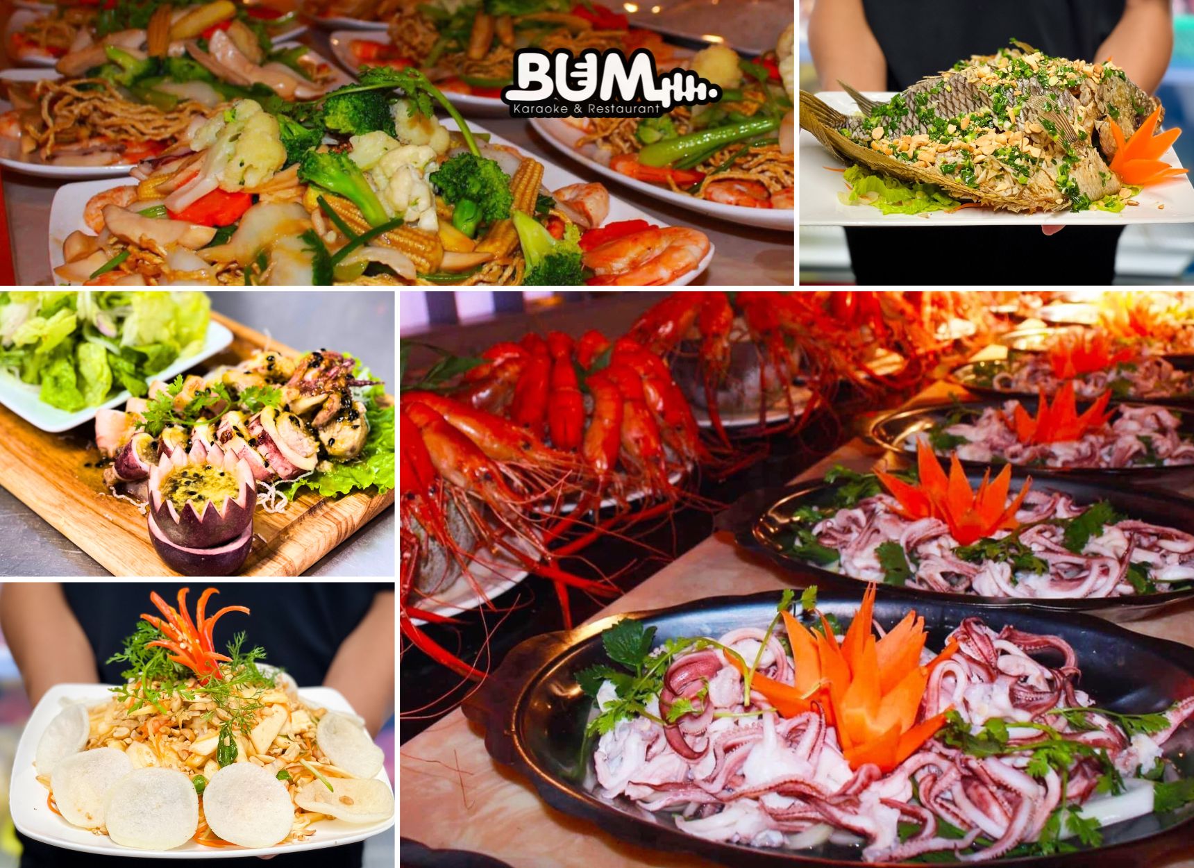 Thực đơn tiệc tân niên tại nhà hàng